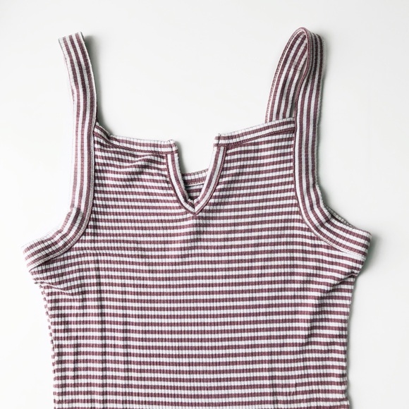 BUNDLE DEAL: Three Muted Tone Casual Bodysuits V-neck & Off The Shoulder - Small - Picture 3 of 15